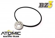 26T(OPTION) PULLEY FOR BZ ALUMINIUM BALL DIFF (W/ BELT)