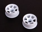 19mm S6 Delrin Rim F1.0?Front White (For MR-02/03)