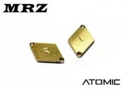 Brass 1.5g Weight for V2 Chassis (1 pair)
