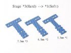 MR-03 RM Fiber Glass T Plate Set ( 5.5, 6.5, 7.5mm)