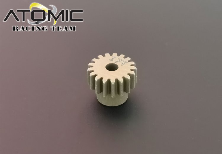 Hard Coated 64DP Pinion 17T (BZ3, FFZ, DRZ) - Click Image to Close