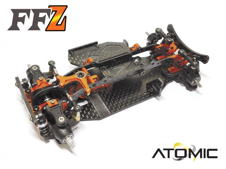 FFZ Front Wheel Drive Chassis Kit (No electronic) - Click Image to Close