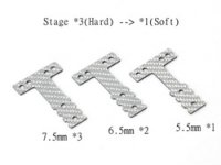 MR-03 RM SSG T Plate Set ( 5.5, 6.5, 7.5mm) MR-03 RM SSG T Plate Set ( 5.5, 6.5, 7.5mm)