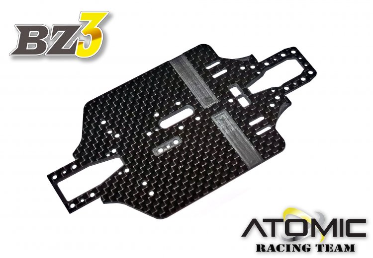BZ3 MID Wide Chassis-Equal Belt (Carbon) - Click Image to Close