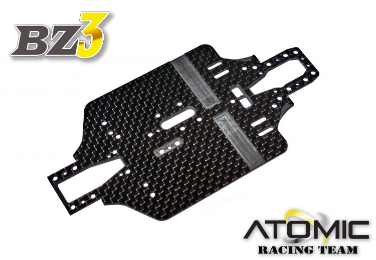 BZ3 MID Wide Chassis-Equal Belt (Carbon)