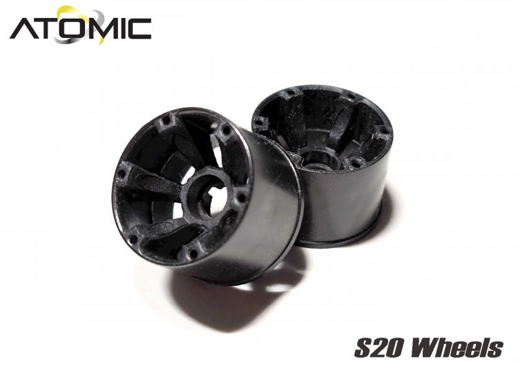 S20 RWD Wheel Extra Wide -1 (Black) - Click Image to Close