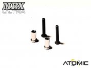 MXU Front Wheel Axle (2 pcs)