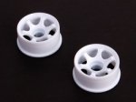 19mm S6 Delrin Rim F0.5?Front White (For MR-02/03)