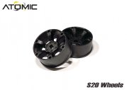 S20 AWD Wheel Narrow +2 (Black)