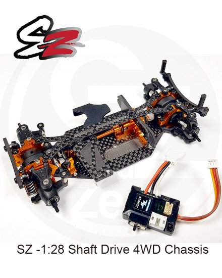 SZ Chassis Kit with ESC (No Servo, No Motor) - Click Image to Close