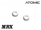 MRX Front Arm pivot Balls (White POM- 2 pcs)