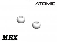 MRX Front Arm pivot Balls (White POM- 2 pcs)