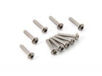 2 x 10mm Hex. Button Head Titanium Tapping Screw 10pcs. 2 x 10mm Hex. Button Head Titanium Tapping Screw 10pcs.