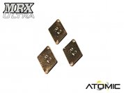 MXU Chassis Brass Mass R2 (2g, 3 pcs)