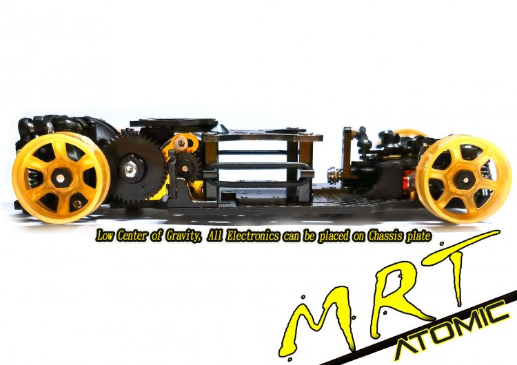 MRT Pro - Mini Rear Wheel Drive Touring Chassis (kit) - Click Image to Close