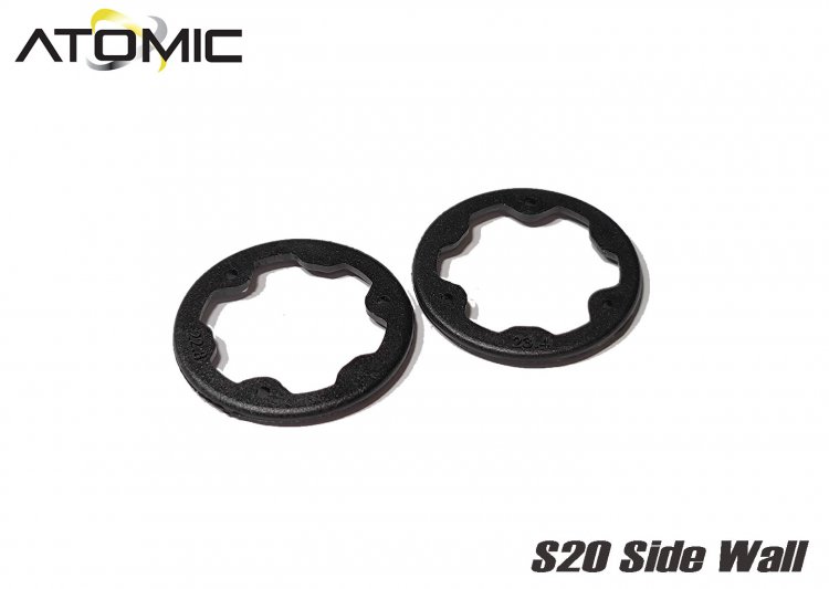 Side Wall for S20 Wheels - 22.4mm - Click Image to Close
