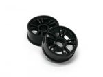 21.5mm T.S. Rims Front (+3 offset)-Black