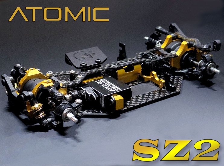 SZ2 shaft drive AWD chassis kit - Click Image to Close