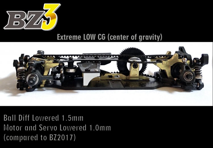 BZ3 Chassis Kit (pre-order, Free Gift: stainless steel screw set - Click Image to Close