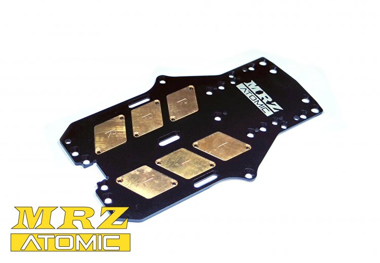 MRZ Aluminium Chassis Set (with 3 pair brass weight) - Click Image to Close
