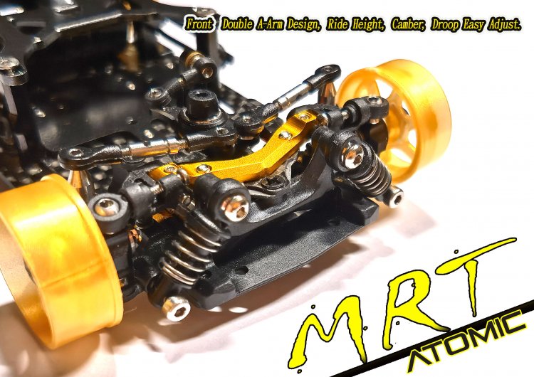 MRT Pro - Mini Rear Wheel Drive Touring Chassis (kit) - Click Image to Close