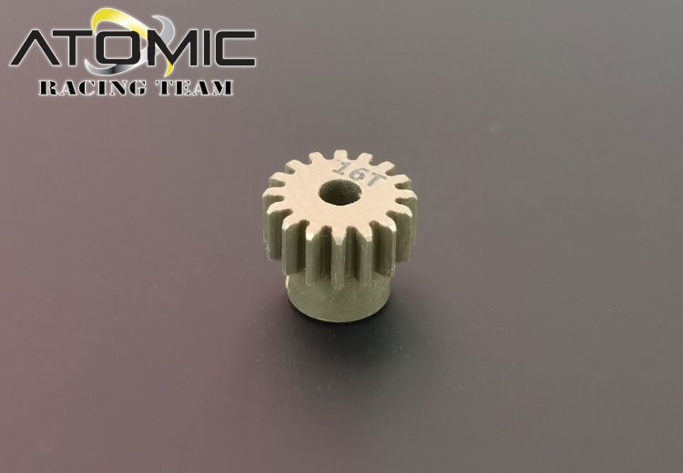 Hard Coated 64DP Pinion 16T (BZ3, FFZ, DRZ) - Click Image to Close