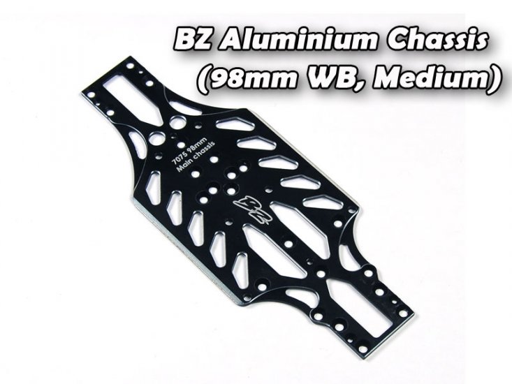 BZ Aluminium Chassis (98mm WB, Medium) - Click Image to Close