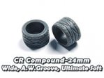 CR Compound-24mm, Wide, A.W.Groove, Ultimate Soft