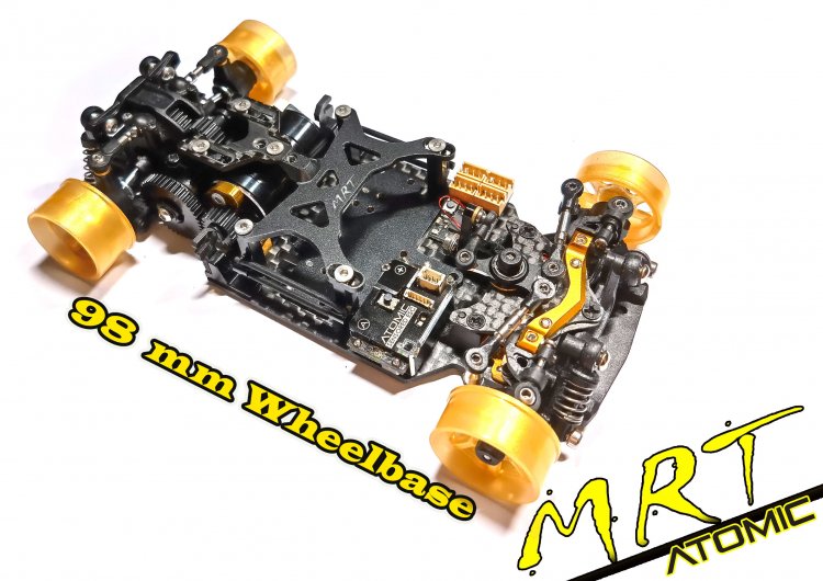 MRT Pro - Mini Rear Wheel Drive Touring Chassis (kit) - Click Image to Close