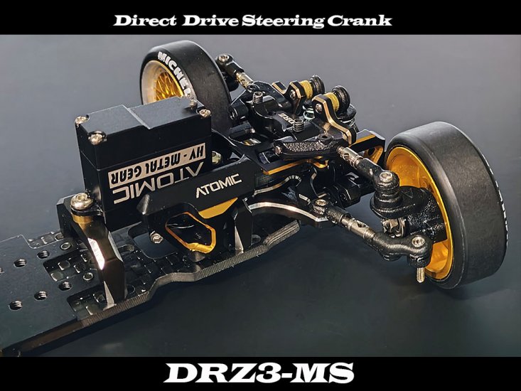 DRZ3 MS RWD Drift Chassis Kit (No Electronic) - Click Image to Close