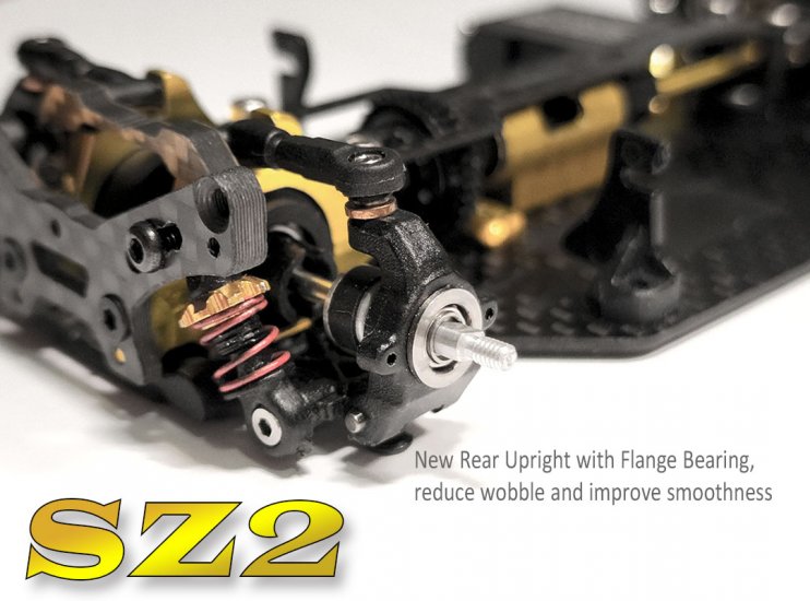 SZ2 shaft drive AWD chassis kit - Click Image to Close