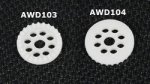 AWD Ball-Diff Delrin Spare Gear (28T Original Ratio)