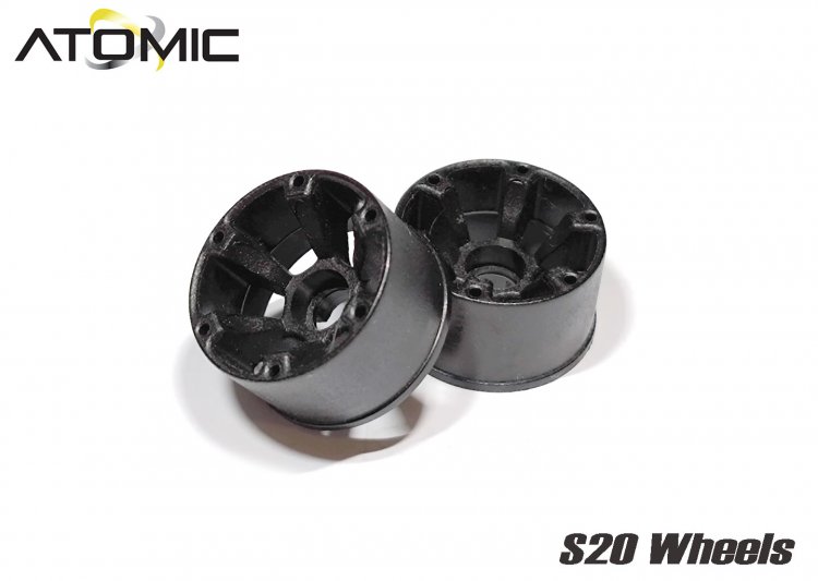 S20 RWD Wheel Wide +2 (Black) - Click Image to Close