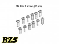PM 1.6 x 4 screws (10 pcs) PM 1.6 x 4 screws (10 pcs)