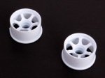 20mm S6 Delrin Rim R1.5?Rear White (For MR-02/ 03)