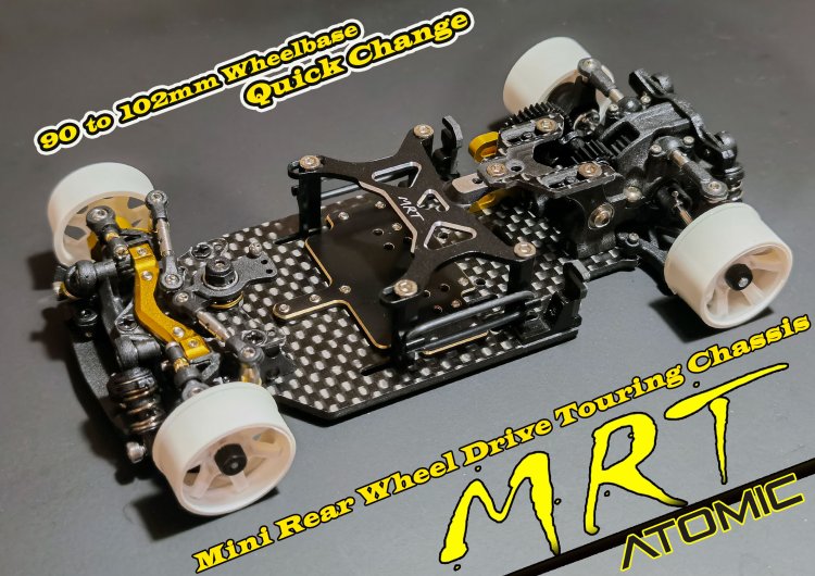 MRT Pro - Mini Rear Wheel Drive Touring Chassis (kit) - Click Image to Close