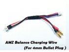 Balance Charging Wire for AMZ series [For 4mm Bullet Plug]