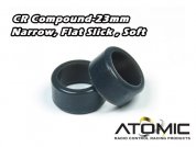 CR Compound-23mm. Narrow, Flat Slick , Soft