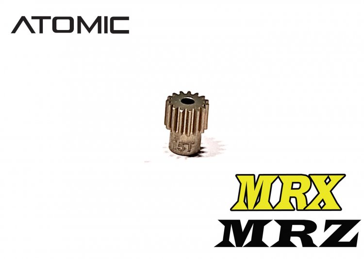 Hard Coated 64DP Pinion 15T (8.5mm Tall)