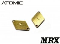 Brass 1.5g Weight for MRX Chassis (1 pair)