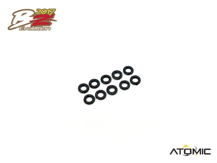 BZ2017 Caster Adjustment Spacers (0.7mm,10 pcs) - Click Image to Close