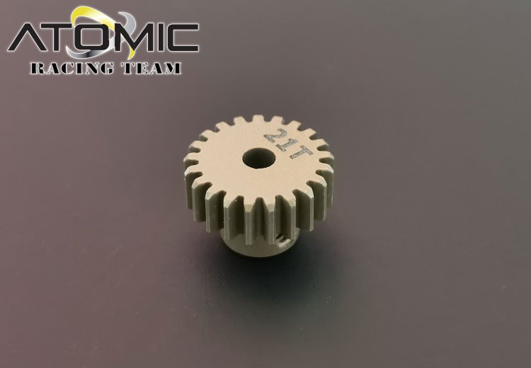 Hard Coated 64DP Pinion 21T (BZ3, FFZ, DRZ) - Click Image to Close