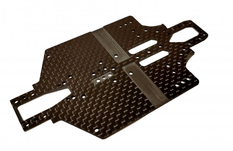 BZ3 Wide Chassis Plate 98 WB (1.5mm carbon) - Click Image to Close