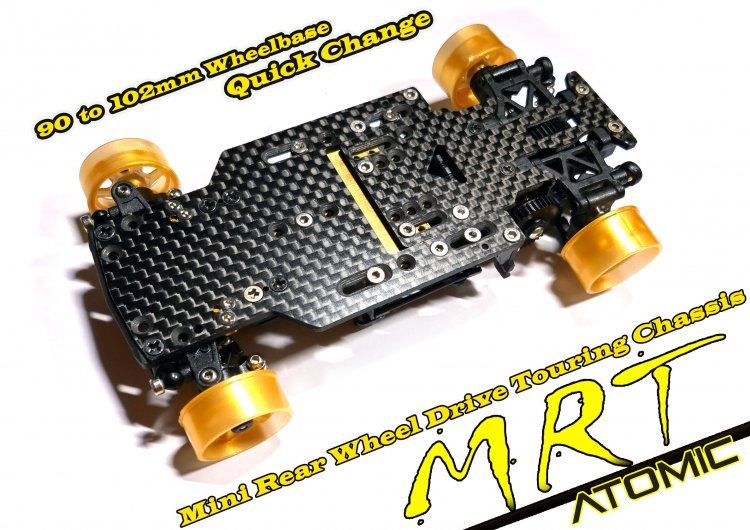 MRT Pro - Mini Rear Wheel Drive Touring Chassis (kit) - Click Image to Close