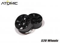 S20 RWD Wheel Narrow +2 (Black) S20 RWD Wheel Narrow +2 (Black)