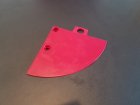 Y--147-RA Mini Track Curbs (90 Degree, Red) 5 pcs