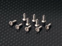 Flat Head Tapping Screw 2x6mm (TKB) Titanium 1.5 Hex. Flat Head Tapping Screw 2x6mm (TKB) Titanium 1.5 Hex.