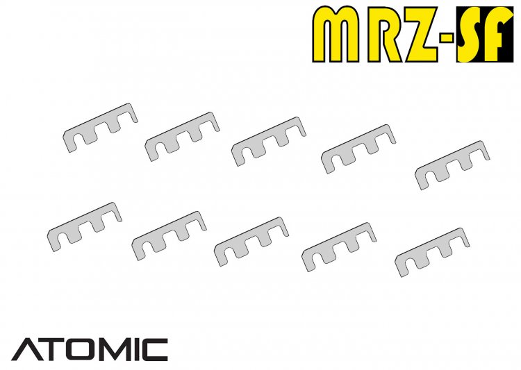 MRZ SF Camber Shim 0.2mm (10 Pcs-V2) - Click Image to Close