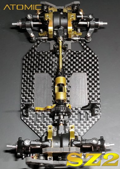 SZ2 shaft drive AWD chassis kit - Click Image to Close