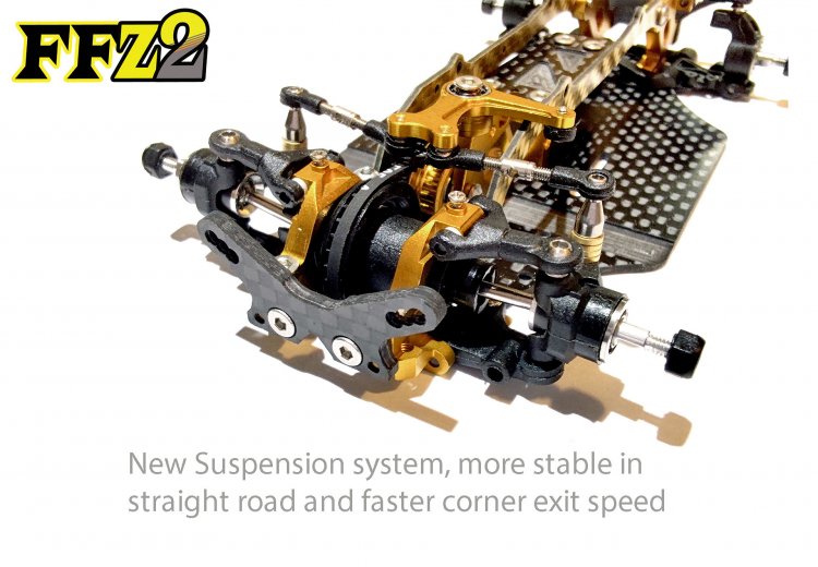 FFZV2 FWD Pro Chassis Kit (No electronic) - Click Image to Close